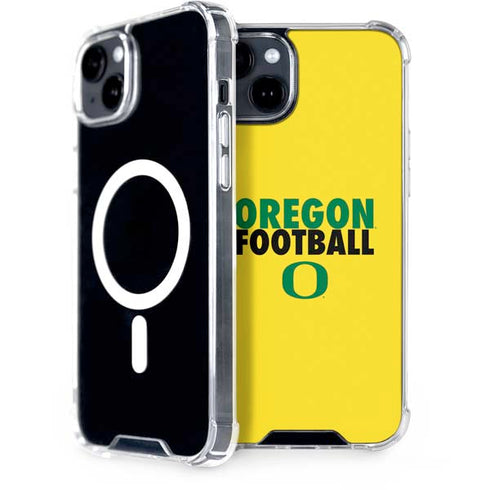 University of Oregon Ducks Football iPhone 15 Plus MagSafe Case
