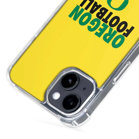 University of Oregon Ducks Football iPhone 15 Plus MagSafe Case
