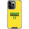 University of Oregon Ducks Football iPhone 15 Pro Clear Case