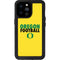 University of Oregon Ducks Football iPhone 14 Pro Max Waterproof Case