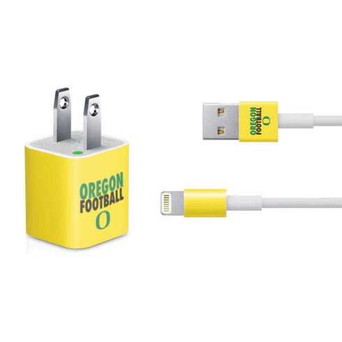 University of Oregon Ducks Football iPhone Charger (5W USB) Skin