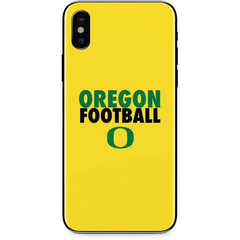 University of Oregon Ducks Football iPhone X Skin