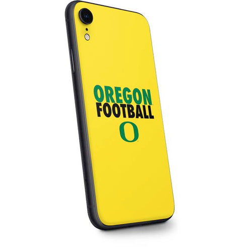 University of Oregon Ducks Football iPhone XR Skin