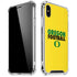 University of Oregon Ducks Football iPhone XS Max Clear Case
