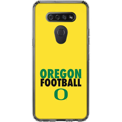 University of Oregon Ducks Football LG K51/Q51 Clear Case