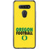 University of Oregon Ducks Football LG K51/Q51 Clear Case