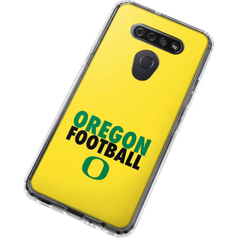 University of Oregon Ducks Football LG K51/Q51 Clear Case