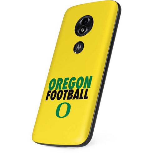 University of Oregon Ducks Football Moto E5 Play Skin