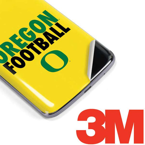 University of Oregon Ducks Football Moto E5 Plus Skin