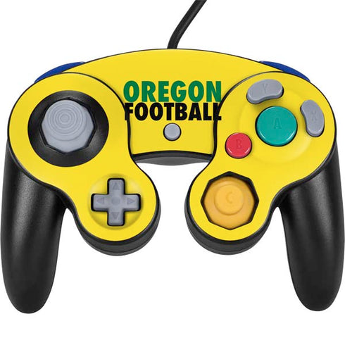 University of Oregon Ducks Football Nintendo GameCube Controller Skin