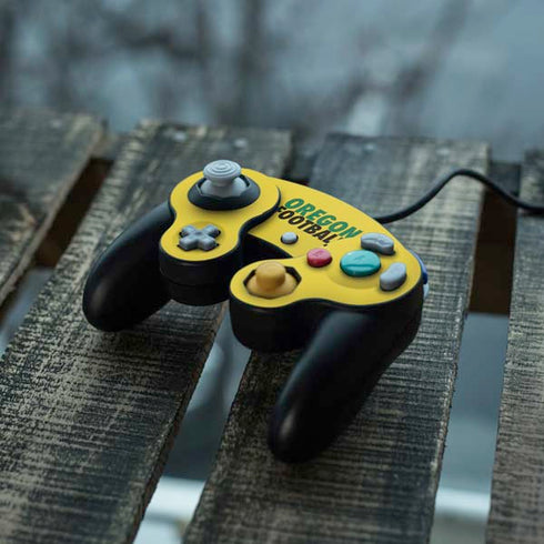 University of Oregon Ducks Football Nintendo GameCube Controller Skin