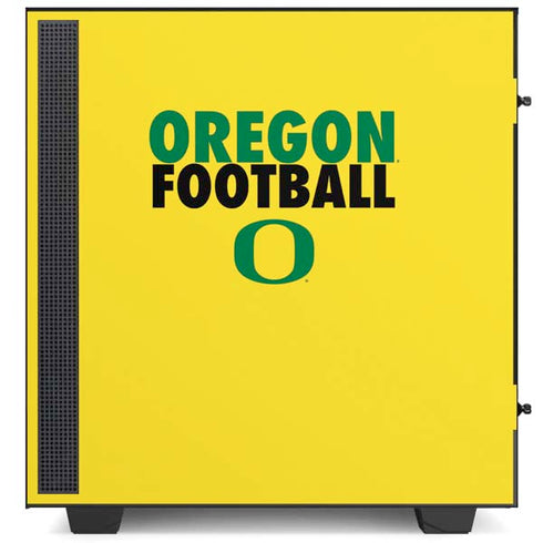University of Oregon Ducks Football NZXT H510 Compact ATX Mid-Tower Case Skin