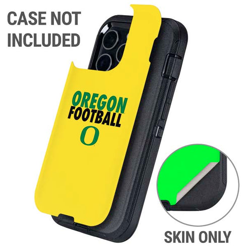 University of Oregon Ducks Football Otterbox Defender iPhone Skin