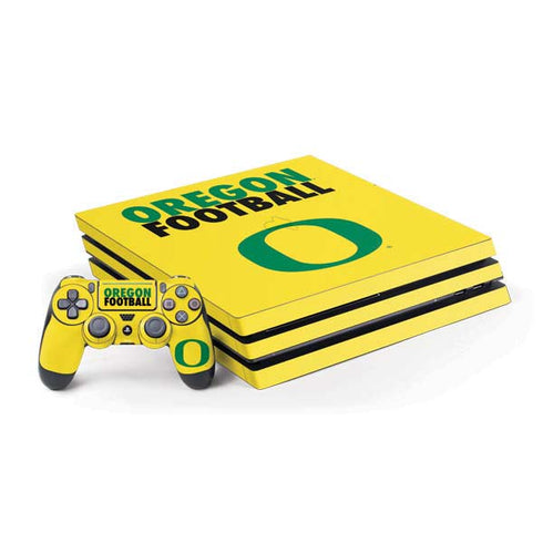 University of Oregon Ducks Football PS4 Pro Bundle Skin