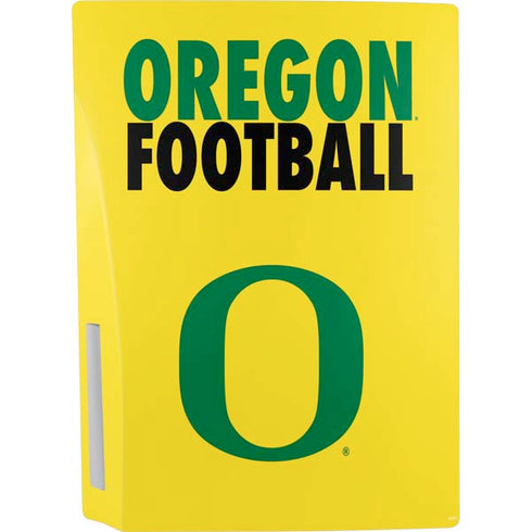 University of Oregon Ducks Football PS5 Console Skin