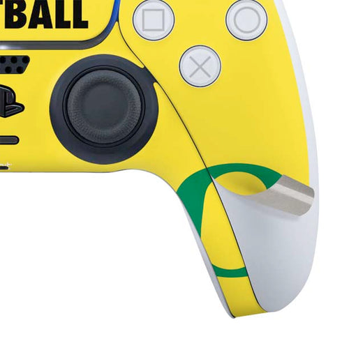 University of Oregon Ducks Football PS5 Controller Skin