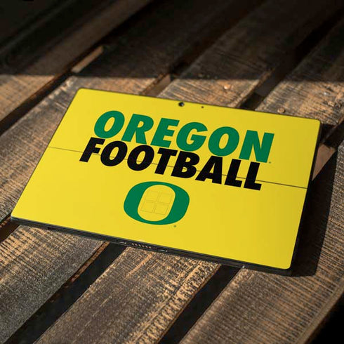 University of Oregon Ducks Football Surface Pro 7 Skin