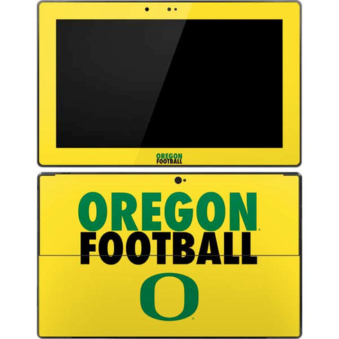 University of Oregon Ducks Football Surface Pro Tablet Skin