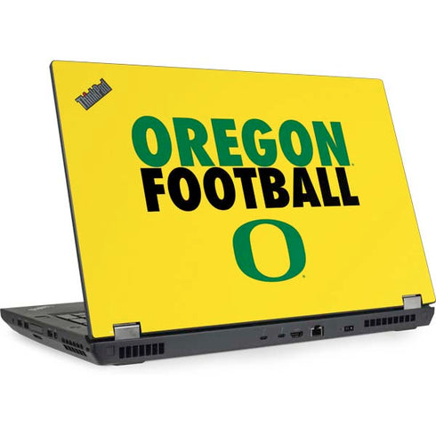 University of Oregon Ducks Football Lenovo ThinkPad Skin