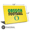 University of Oregon Ducks Football Universal Laptop 12in (9.8 x 6.8in) Skin