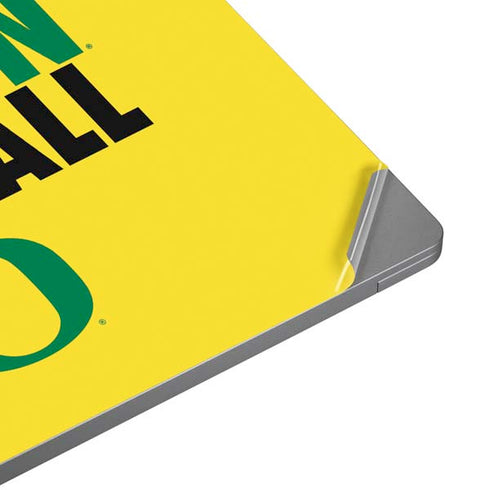 University of Oregon Ducks Football Universal Laptop 12in (9.8 x 6.8in) Skin