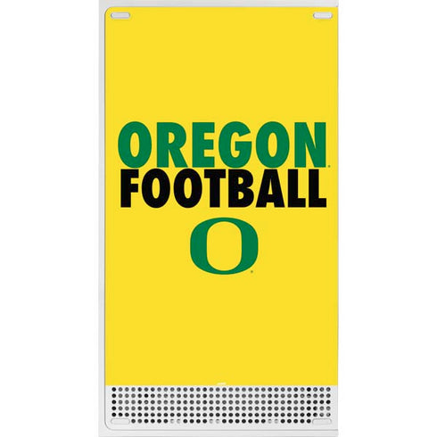 University of Oregon Ducks Football Xbox Series S Console Skin