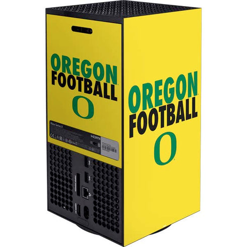 University of Oregon Ducks Football Xbox Series X Bundle Skin