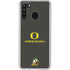 University of Oregon Ducks Galaxy A21 Clear Case