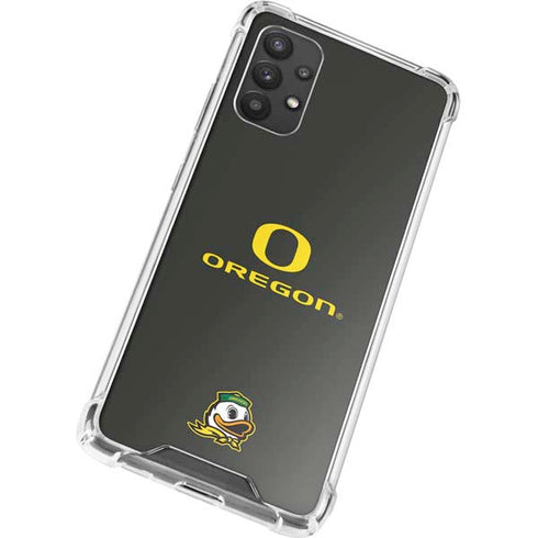 University of Oregon Ducks Galaxy A32 5G Clear Case
