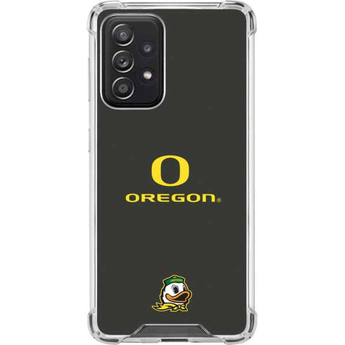 University of Oregon Ducks Galaxy A52 5G Clear Case