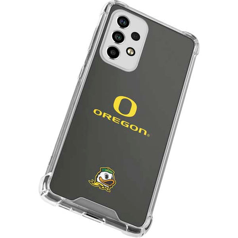 University of Oregon Ducks Galaxy A53 5G Clear Case