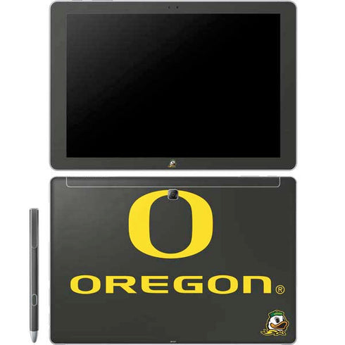 University of Oregon Ducks Galaxy Book 12in Skin