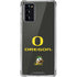 University of Oregon Ducks Galaxy Note20 5G Clear Case