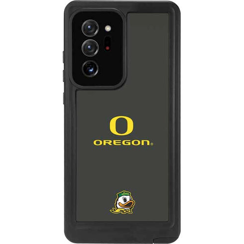 University of Oregon Ducks Galaxy Note20 Ultra 5G Waterproof Case