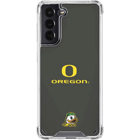 University of Oregon Ducks Galaxy S21 5G Clear Case