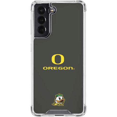 University of Oregon Ducks Galaxy S22 Clear Case