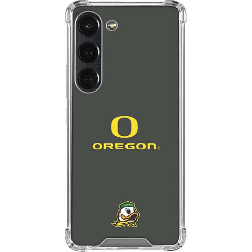 University of Oregon Ducks Galaxy S23 Clear Case