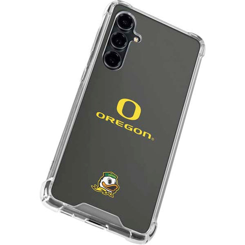 University of Oregon Ducks Galaxy S23 FE Clear Case