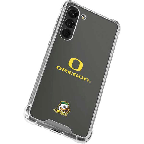 University of Oregon Ducks Galaxy S23 Plus Clear Case