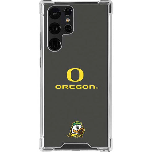University of Oregon Ducks Galaxy S24 Ultra Clear Case
