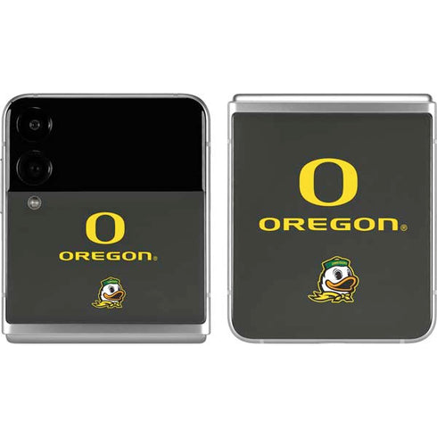 University of Oregon Ducks Galaxy Z Flip4 5G Skin