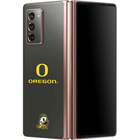 University of Oregon Ducks Galaxy Z Fold2 5G Skin