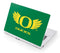 University of Oregon Ducks Green Acer Chromebook Skin
