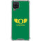 University of Oregon Ducks Green Galaxy A12 Clear Case