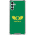 University of Oregon Ducks Green Galaxy A13 5G Clear Case