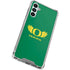 University of Oregon Ducks Green Galaxy A14 5G Clear Case