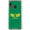 University of Oregon Ducks Green Galaxy A30 Clear Case