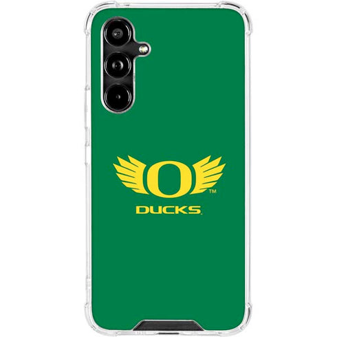 University of Oregon Ducks Green Galaxy A54 5G Clear Case