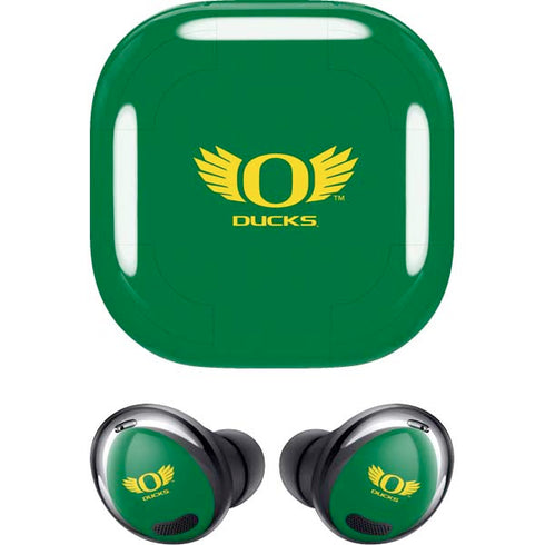 University of Oregon Ducks Green Galaxy Buds Pro Skin