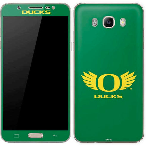 University of Oregon Ducks Green Galaxy J7 Skin